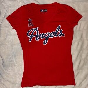 NWOT MLB Los Angeles Anaheim Angels Women Top